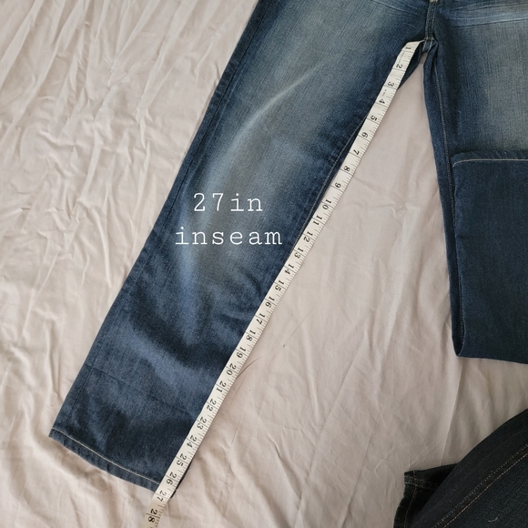 Frx Clothing Straight Leg 7/8 Cut Jeans - Picture 6 of 8